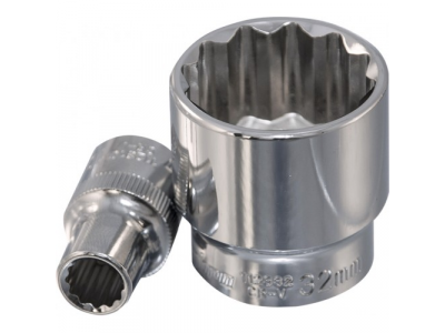 Головка торцевая 12 гранная 1/2"DR 21 мм., Ombra 112321