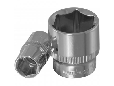 Головка торцевая шестигранная 3/8" DR 22мм, Ombra 138022