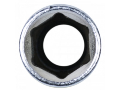 Головка торцевая глубокая шестигранная 1/4", 8 мм, KING TONY