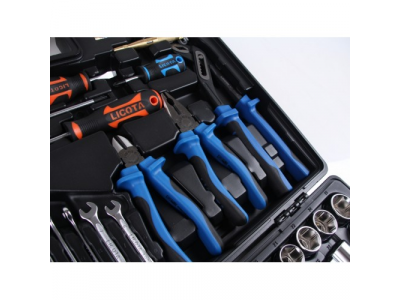 набор инструментов 143 предмета 1/4" и 1/2" 6 гр. от LICOTA набор инструментов 143 предмета 1/4" и 1/2" 6 гр.