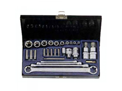 2303 1/4" Набор звездочек 30пр. от FORCE 2303 1/4" Набор звездочек 30пр.