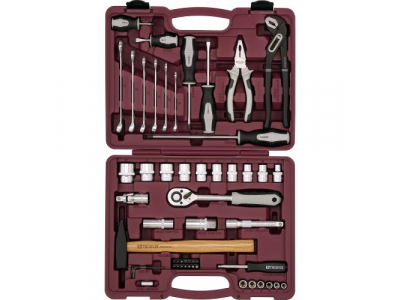 Набор инструмента универсальный 1/4", 1/2"DR, 56 предметов