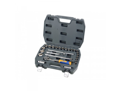 Набор инструмента 1/2"Dr 26 предметов от KRAFT Набор инструмента 1/2"Dr 26 предметов