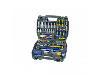 Набор инструмента 1/2"Dr и 1/4"Dr 109 предметов от KRAFT Набор инструмента 1/2"Dr и 1/4"Dr 109 предметов