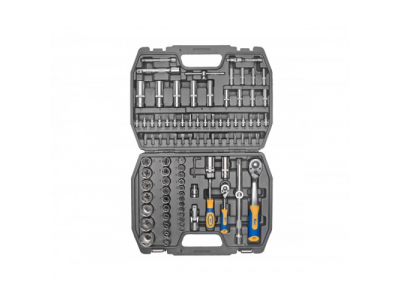 Набор инструмента 1/2"Dr и 1/4"Dr 94 предмета от KRAFT Набор инструмента 1/2"Dr и 1/4"Dr 94 предмета