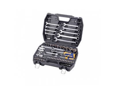 Набор инструмента 1/2"Dr и 1/4"Dr 82 предмета от KRAFT Набор инструмента 1/2"Dr и 1/4"Dr 82 предмета