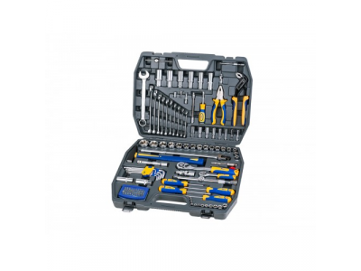 Набор инструмента 1/2"Dr и 1/4"Dr 120 предметов от KRAFT Набор инструмента 1/2"Dr и 1/4"Dr 120 предметов
