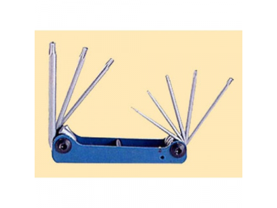 5087F Набор торкс в ручке 8пр. Т5-Т20 от FORCE 5087F Набор торкс в ручке 8пр. Т5-Т20