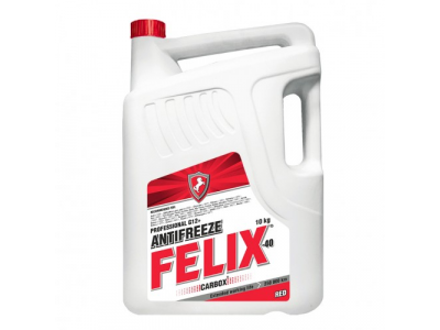 Aнтифриз FELIX CARBOX-40 G12 10кг (красный) от Felix Aнтифриз FELIX CARBOX-40 G12 10кг (красный)
