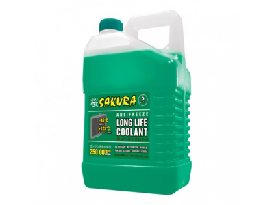 Антифриз "SAKURA" GREEN 5кг от SAKURA Антифриз "SAKURA" GREEN 5кг
