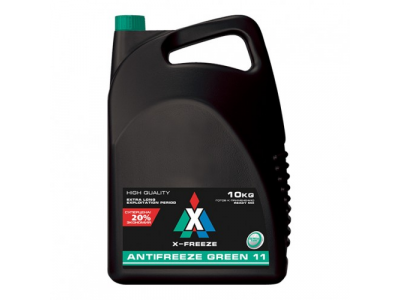 Профессиональный антифриз X-Freeze Green 10кг от X-Freeze Профессиональный антифриз X-Freeze Green 10кг