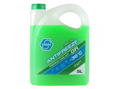 GR-36 (GREEN) ANTIFREEZE 5L от NGN GR-36 (GREEN) ANTIFREEZE 5L