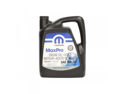CHRYSLER MOPAR MaxPro SAE 5W-30 (5л) Моторное масло