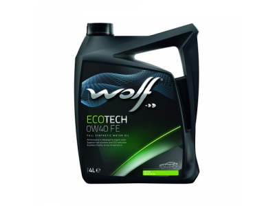 Моторное масло WOLF ECOTECH 0W40 FE 4L