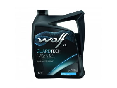 Моторное масло WOLF GUARDTECH 10W40 B4 5L