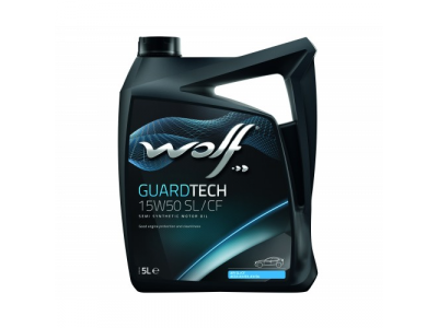 Моторное масло WOLF GUARDTECH 15W50 SL/CF 5L