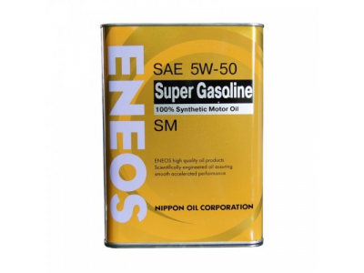 Масло моторное ENEOS Super Gasoline SM Синтетика 5W50 0,94л