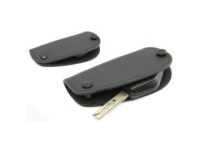 Кожаный футляр для ключа BMW Leather Key Case, Black, артикул 51217006821