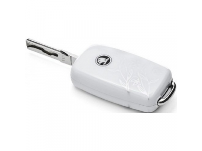 Чехол для ключа Skoda Key cover – Flower от VAG Чехол для ключа Skoda Key cover – Flower