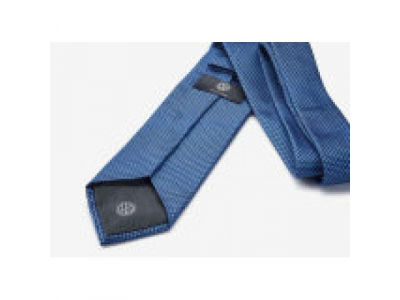 Шелковый галстук Volkswagen Silk Tie, Blue, Dot Pattern