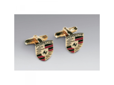 Запонки с гербом Porsche Crest Cuff links