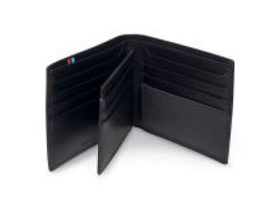 Кожаное портмоне BMW M Wallet without Coin Compartment, Black