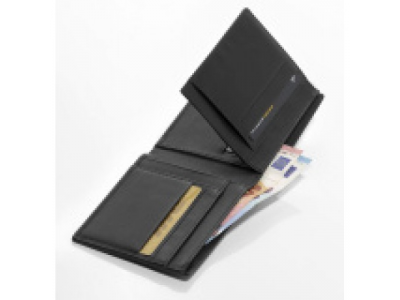 Кожаная кредитница Mercedes-Benz Credit Card Case (9 cards), Black, артикул B66951353