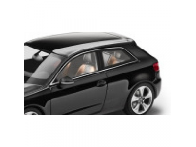 Модель Audi A3, Phantom black, 2013, Scale 1 43, артикул 5011203033