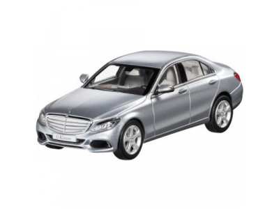 Модель автомобиля Mercedes C-Klasse Limousine Exclusive Silver 1/43, артикул B66960247