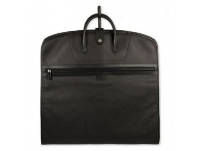 Кожаный портплед для перевозки костюма Jaguar Leather Suit Carrier, Black