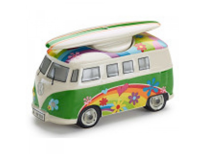 Подставка для яиц всмятку Volkswagen T1 Bulli Flower Power, артикул 211069644AAUN