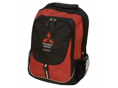 Рюкзак Mitsubishi Backpack, Black-Red, артикул RU000018 от Mitsubishi Рюкзак Mitsubishi Backpack, Black-Red, артикул RU000018