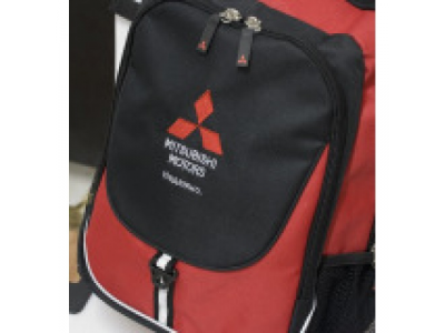 Рюкзак Mitsubishi Backpack, Black-Red, артикул RU000018 от Mitsubishi Рюкзак Mitsubishi Backpack, Black-Red, артикул RU000018