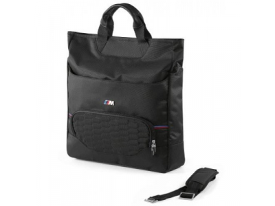 Сумка BMW M Multifunctional Bag, Black, артикул 80222410941 от BMW Сумка BMW M Multifunctional Bag, Black, артикул 80222410941