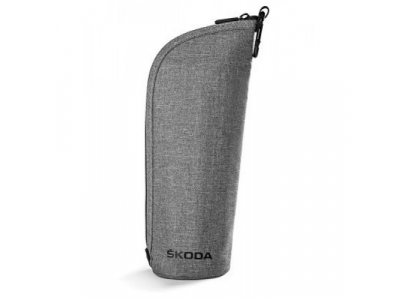 Сумка-чехол для бутылки Skoda Bottle Cover, Grey Melange от VAG Сумка-чехол для бутылки Skoda Bottle Cover, Grey Melange