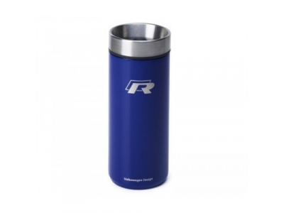 Термокружка Volkswagen R Collection Thermo Mug, Blue, артикул 15D069604 от VAG Термокружка Volkswagen R Collection Thermo Mug, Blue, артикул 15D069604