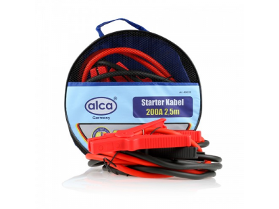 Старт-кабель (2,5м) CCA 200А в сумке от ALCA Старт-кабель (2,5м) CCA 200А в сумке