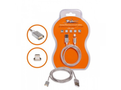 Зарядный универсальный датакабель для Iphone/IPad с магнитным коннектором от Airline Зарядный универсальный датакабель для Iphone/IPad с магнитным коннектором