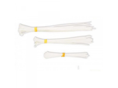 Хомут-стяжка кабельная, пластиковая, W-3,6 L-370 (100 шт), белая от ALCA Хомут-стяжка кабельная, пластиковая, W-3,6 L-370 (100 шт), белая