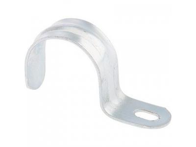 Скоба металлическая однолапковая, 19 смо 100 шт Сибртех