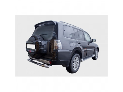 Защита задняя ступень,d76,Mitsubishi Pajero IV 2011-2015, 2015- от SOUZ96 Защита задняя ступень,d76,Mitsubishi Pajero IV 2011-2015, 2015-
