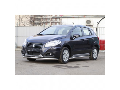 Защита переднего бампера труба d60,Suzuki SX-4 NEW 2014-, SSXN.48.1999 от SOUZ96 Защита переднего бампера труба d60,Suzuki SX-4 NEW 2014-, SSXN.48.1999