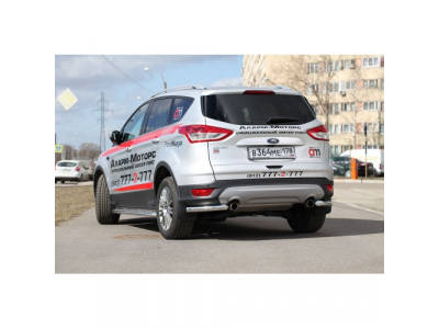 Защита задняя уголки d60,Ford Kuga 2013-, FKUG.76.1740 от SOUZ96 Защита задняя уголки d60,Ford Kuga 2013-, FKUG.76.1740