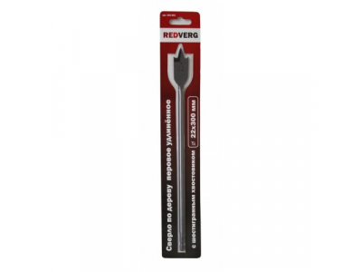 Сверло по дереву RedVerg перовое HCS 24x300 мм