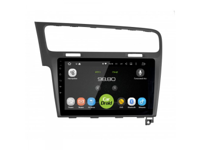 Штатная магнитола CarDroid RD-3715FG для Volkswagen Golf 7 Серый